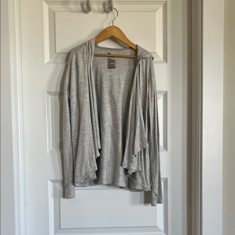 Gray kids cardigan